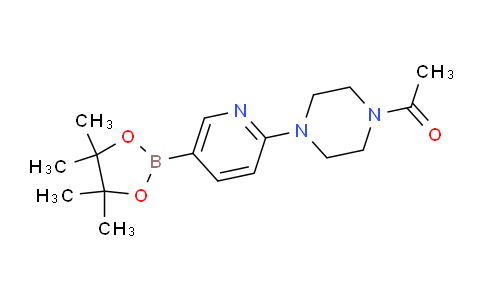 AM234882 | 1073372-01-6 | 1-(4-(5-(4,4,5,5-Tetramethyl-1,3,2-dioxaborolan-2-yl)pyridin-2-yl)piperazin-1-yl)ethanone