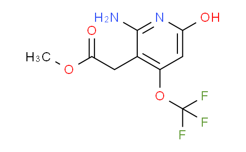 Methyl 2-amino-6-hydroxy-4-(trifluoromethoxy)pyridine-3-acetate