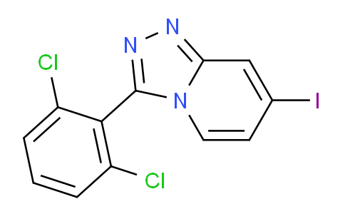 AM234890 | 1057393-58-4 | 3-(2,6-Dichlorophenyl)-7-iodo-[1,2,4]triazolo[4,3-a]pyridine