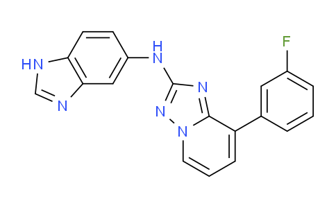 AM234926 | 1202619-51-9 | N-(1H-Benzo[d]imidazol-5-yl)-8-(3-fluorophenyl)-[1,2,4]triazolo[1,5-a]pyridin-2-amine