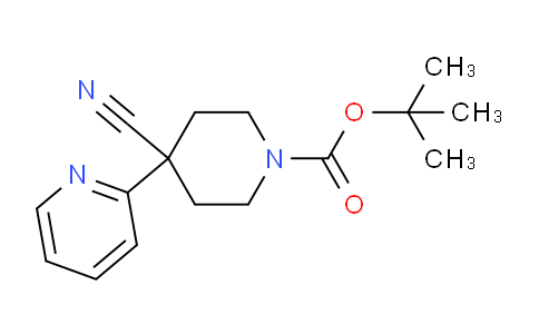 AM234931 | 167263-04-9 | tert-Butyl 4-cyano-4-(pyridin-2-yl)piperidine-1-carboxylate