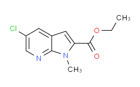 Ethyl 5-chloro-1-methyl-1H-pyrrolo[2,3-b]pyridine-2-carboxylate