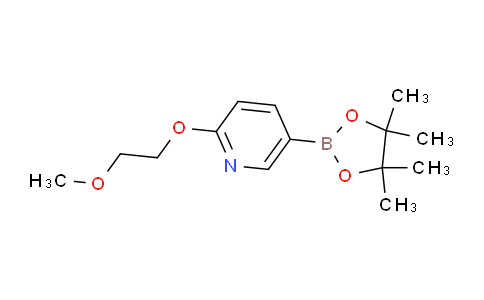 AM234974 | 1257553-79-9 | 2-(2-Methoxyethoxy)-5-(4,4,5,5-tetramethyl-1,3,2-dioxaborolan-2-yl)pyridine