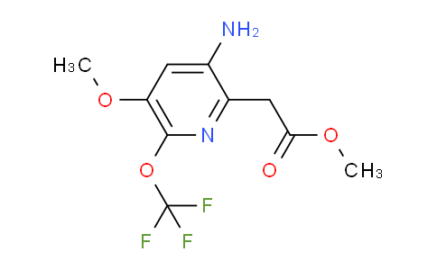 AM23499 | 1806207-24-8 | Methyl 3-amino-5-methoxy-6-(trifluoromethoxy)pyridine-2-acetate