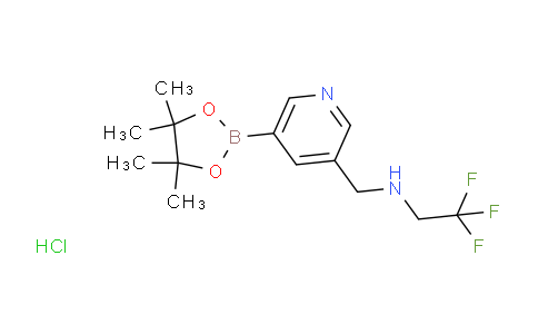 AM235004 | 919347-59-4 | 2,2,2-Trifluoro-N-((5-(4,4,5,5-tetramethyl-1,3,2-dioxaborolan-2-yl)pyridin-3-yl)methyl)ethanamine hydrochloride