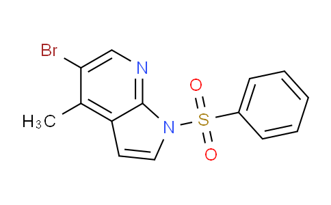 AM235017 | 1227270-76-9 | 5-Bromo-4-methyl-1-(phenylsulfonyl)-1H-pyrrolo[2,3-b]pyridine