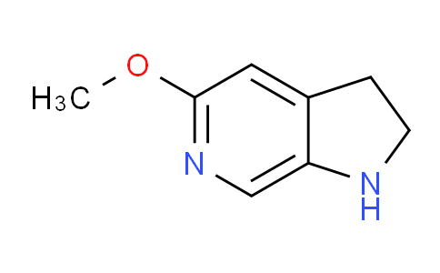 5-Methoxy-2,3-dihydro-1H-pyrrolo[2,3-c]pyridine