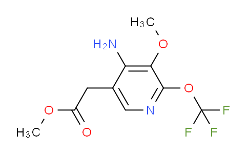 AM23506 | 1804524-96-6 | Methyl 4-amino-3-methoxy-2-(trifluoromethoxy)pyridine-5-acetate