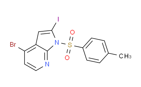 4-Bromo-2-iodo-1-tosyl-1H-pyrrolo[2,3-b]pyridine