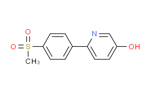 AM235087 | 1032825-20-9 | 6-(4-(Methylsulfonyl)phenyl)pyridin-3-ol