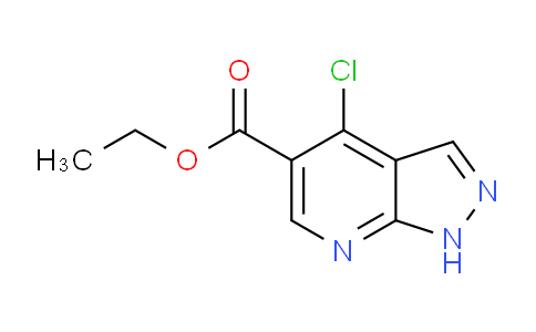 Ethyl 4-chloro-1H-pyrazolo[3,4-b]pyridine-5-carboxylate