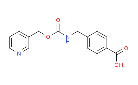 4-((((Pyridin-3-ylmethoxy)carbonyl)amino)methyl)benzoic acid