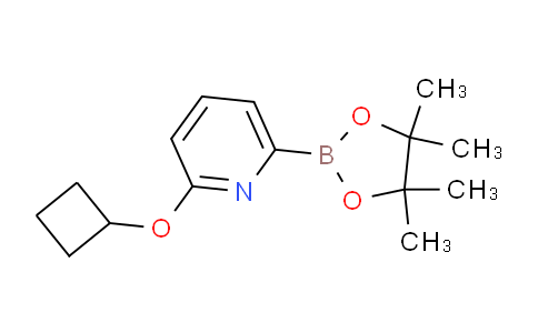 2-Cyclobutoxy-6-(4,4,5,5-tetramethyl-1,3,2-dioxaborolan-2-yl)pyridine