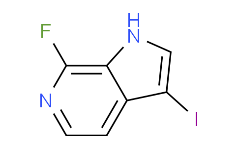 7-Fluoro-3-iodo-1H-pyrrolo[2,3-c]pyridine