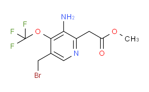 AM23512 | 1803658-03-8 | Methyl 3-amino-5-(bromomethyl)-4-(trifluoromethoxy)pyridine-2-acetate
