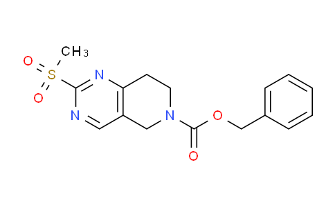 AM235168 | 1255574-50-5 | Benzyl 2-(methylsulfonyl)-7,8-dihydropyrido[4,3-d]pyrimidine-6(5H)-carboxylate
