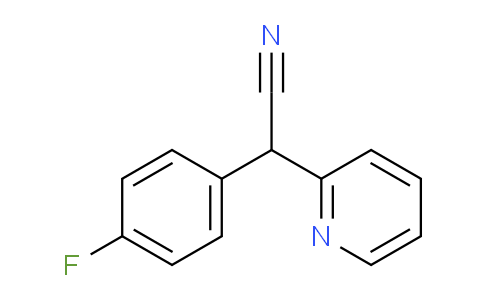 2-(4-Fluorophenyl)-2-(pyridin-2-yl)acetonitrile