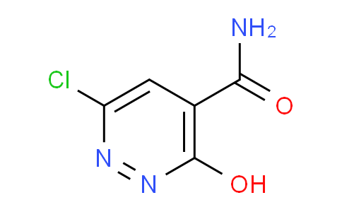 6-Chloro-3-hydroxypyridazine-4-carboxamide