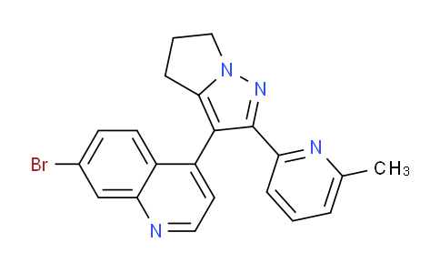 AM235228 | 476474-61-0 | 7-Bromo-4-(2-(6-methylpyridin-2-yl)-5,6-dihydro-4H-pyrrolo[1,2-b]pyrazol-3-yl)quinoline
