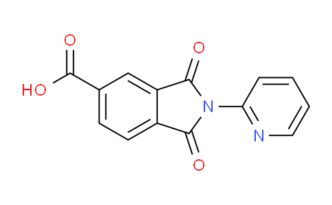1,3-Dioxo-2-(pyridin-2-yl)isoindoline-5-carboxylic acid