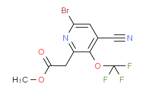 AM23525 | 1806105-63-4 | Methyl 6-bromo-4-cyano-3-(trifluoromethoxy)pyridine-2-acetate