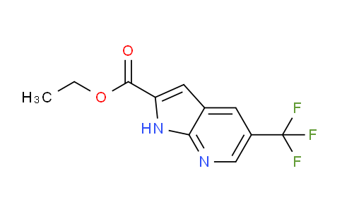 Ethyl 5-(trifluoromethyl)-1H-pyrrolo[2,3-b]pyridine-2-carboxylate