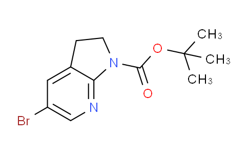 tert-Butyl 5-bromo-2,3-dihydro-1H-pyrrolo[2,3-b]pyridine-1-carboxylate