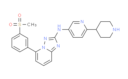 AM235271 | 1202490-34-3 | 5-(3-(Methylsulfonyl)phenyl)-N-(6-(piperidin-4-yl)pyridin-3-yl)-[1,2,4]triazolo[1,5-a]pyridin-2-amine