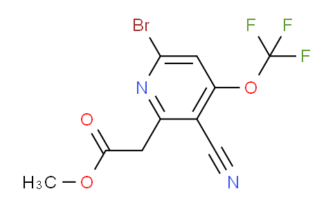 AM23528 | 1806082-73-4 | Methyl 6-bromo-3-cyano-4-(trifluoromethoxy)pyridine-2-acetate