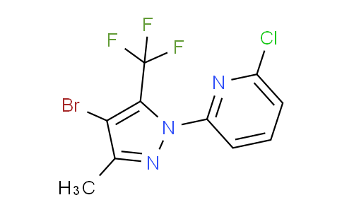 AM235281 | 1187386-13-5 | 2-(4-Bromo-3-methyl-5-(trifluoromethyl)-1H-pyrazol-1-yl)-6-chloropyridine