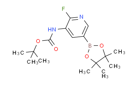 AM235283 | 1310405-07-2 | tert-Butyl (2-fluoro-5-(4,4,5,5-tetramethyl-1,3,2-dioxaborolan-2-yl)pyridin-3-yl)carbamate