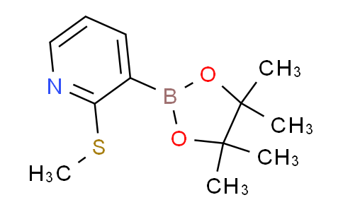 AM235305 | 1073354-78-5 | 2-(Methylthio)-3-(4,4,5,5-tetramethyl-1,3,2-dioxaborolan-2-yl)pyridine