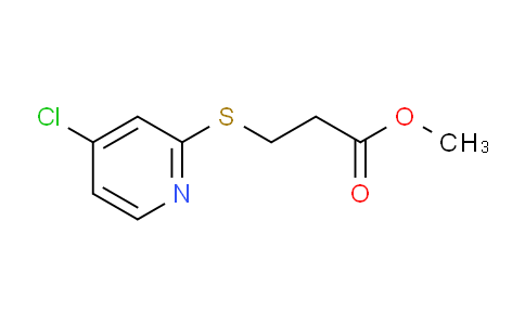 AM235328 | 1346707-73-0 | Methyl 3-((4-chloropyridin-2-yl)thio)propanoate