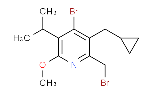 AM235343 | 1205515-18-9 | 4-Bromo-2-(bromomethyl)-3-(cyclopropylmethyl)-5-isopropyl-6-methoxypyridine