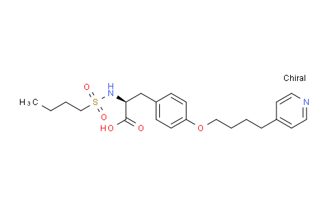 AM235344 | 149490-61-9 | (S)-2-(Butylsulfonamido)-3-(4-(4-(pyridin-4-yl)butoxy)phenyl)propanoic acid