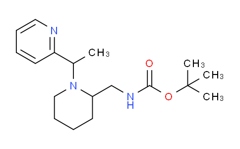 AM235367 | 1289387-17-2 | tert-Butyl ((1-(1-(pyridin-2-yl)ethyl)piperidin-2-yl)methyl)carbamate