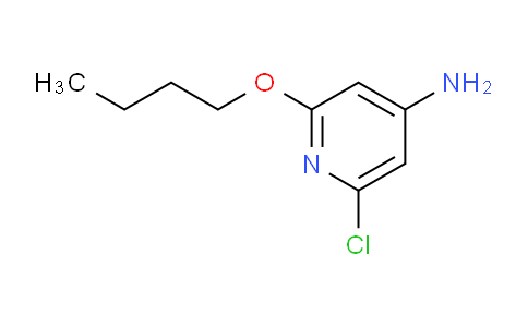 2-Butoxy-6-chloropyridin-4-amine