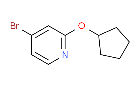 4-Bromo-2-(cyclopentyloxy)pyridine