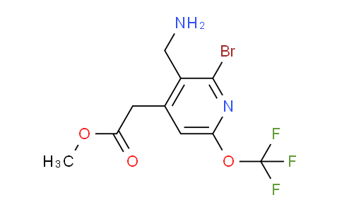 AM23541 | 1803612-75-0 | Methyl 3-(aminomethyl)-2-bromo-6-(trifluoromethoxy)pyridine-4-acetate