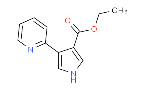 Ethyl 4-(pyridin-2-yl)-1H-pyrrole-3-carboxylate