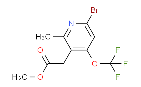 AM23542 | 1804008-28-3 | Methyl 6-bromo-2-methyl-4-(trifluoromethoxy)pyridine-3-acetate