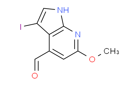 3-Iodo-6-methoxy-1H-pyrrolo[2,3-b]pyridine-4-carbaldehyde