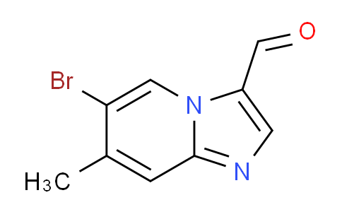 6-Bromo-7-methylimidazo[1,2-a]pyridine-3-carbaldehyde
