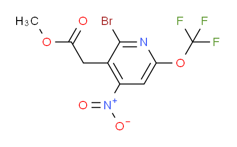 AM23544 | 1804394-53-3 | Methyl 2-bromo-4-nitro-6-(trifluoromethoxy)pyridine-3-acetate
