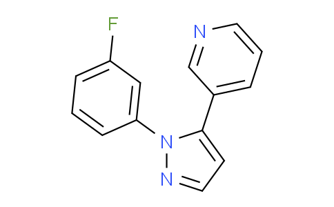 3-(1-(3-Fluorophenyl)-1H-pyrazol-5-yl)pyridine