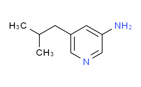 5-Isobutylpyridin-3-amine