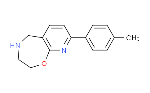 8-(p-Tolyl)-2,3,4,5-tetrahydropyrido[3,2-f][1,4]oxazepine