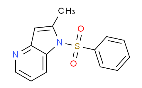 2-Methyl-1-(phenylsulfonyl)-1H-pyrrolo[3,2-b]pyridine