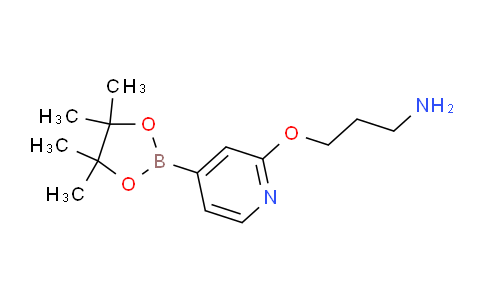 AM235506 | 1346697-30-0 | 3-((4-(4,4,5,5-Tetramethyl-1,3,2-dioxaborolan-2-yl)pyridin-2-yl)oxy)propan-1-amine