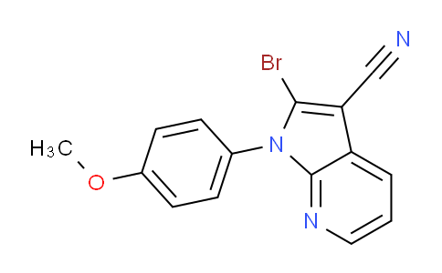 AM235537 | 1287779-66-1 | 2-Bromo-1-(4-methoxyphenyl)-1H-pyrrolo[2,3-b]pyridine-3-carbonitrile